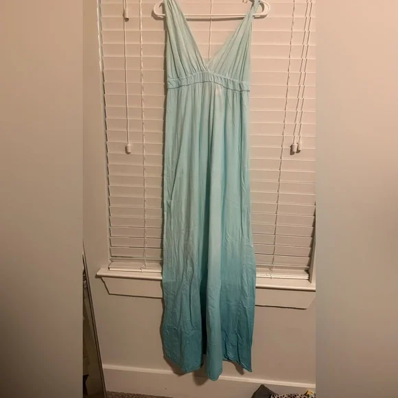gypsy o5 maxi dress Gypsy 05 Ombr Silk Maxi Dress Womens M Fairy Boho Festival Ethereal Flowy NEW